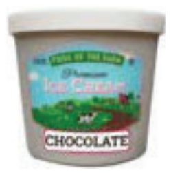 Pride Farm Chocolate Ice Cream