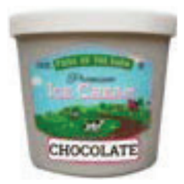 Pride Farm Chocolate Ice Cream