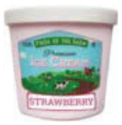 Pride Farm Strawberry Ice Cream