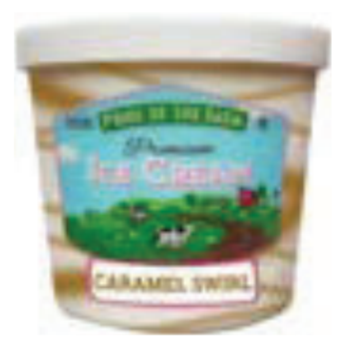 Pride Farm Caramel Swirl Ice Cream