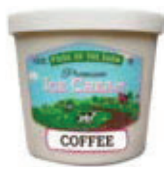 Pride Farm Coffee Ice Cream