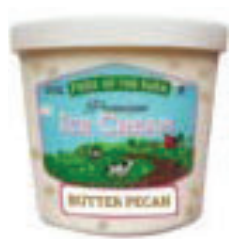 Pride Farm Butter Pecan Ice Cream