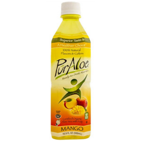 PurAloe Flavored Water - Mango