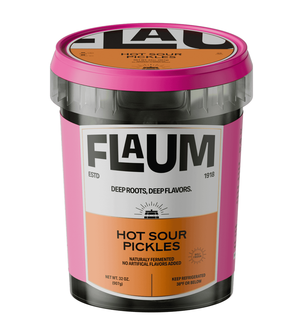 Flaums Hot Sour Pickles