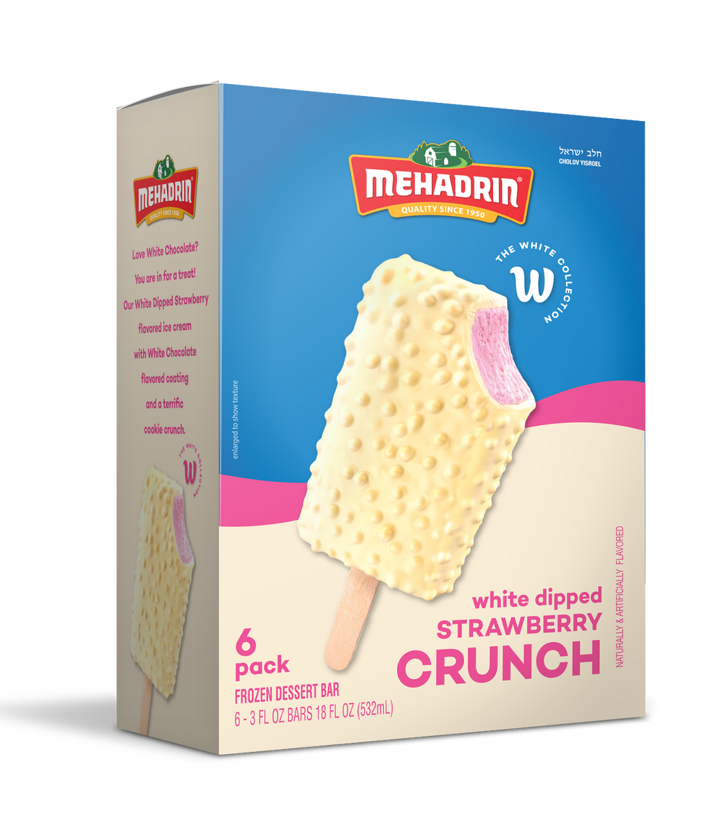 Mehadrin White Crunch - Strawberry