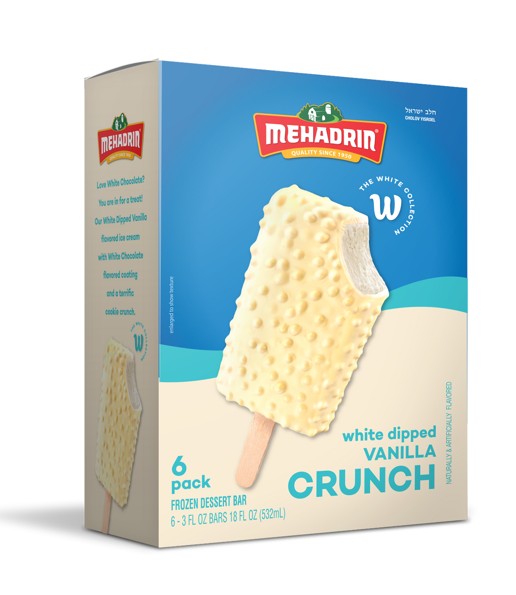 Mehadrin White Crunch - Vanilla