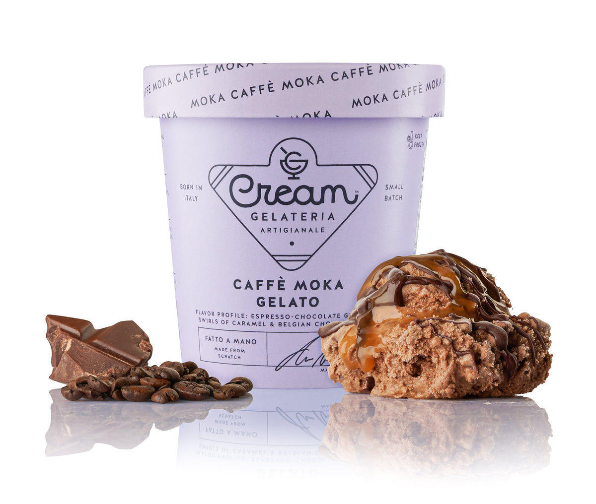 Cream Gelato - Café Moka