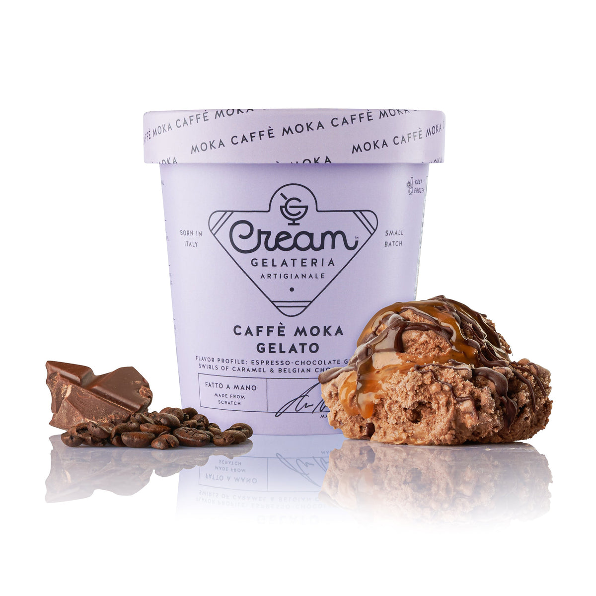 Cream Gelato - Café Moka