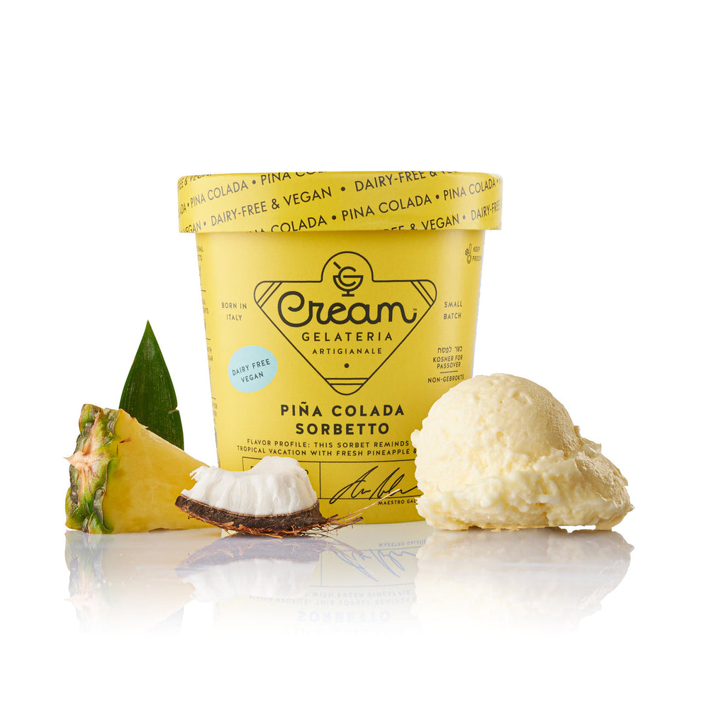 Cream Sorbet - Pina Colada