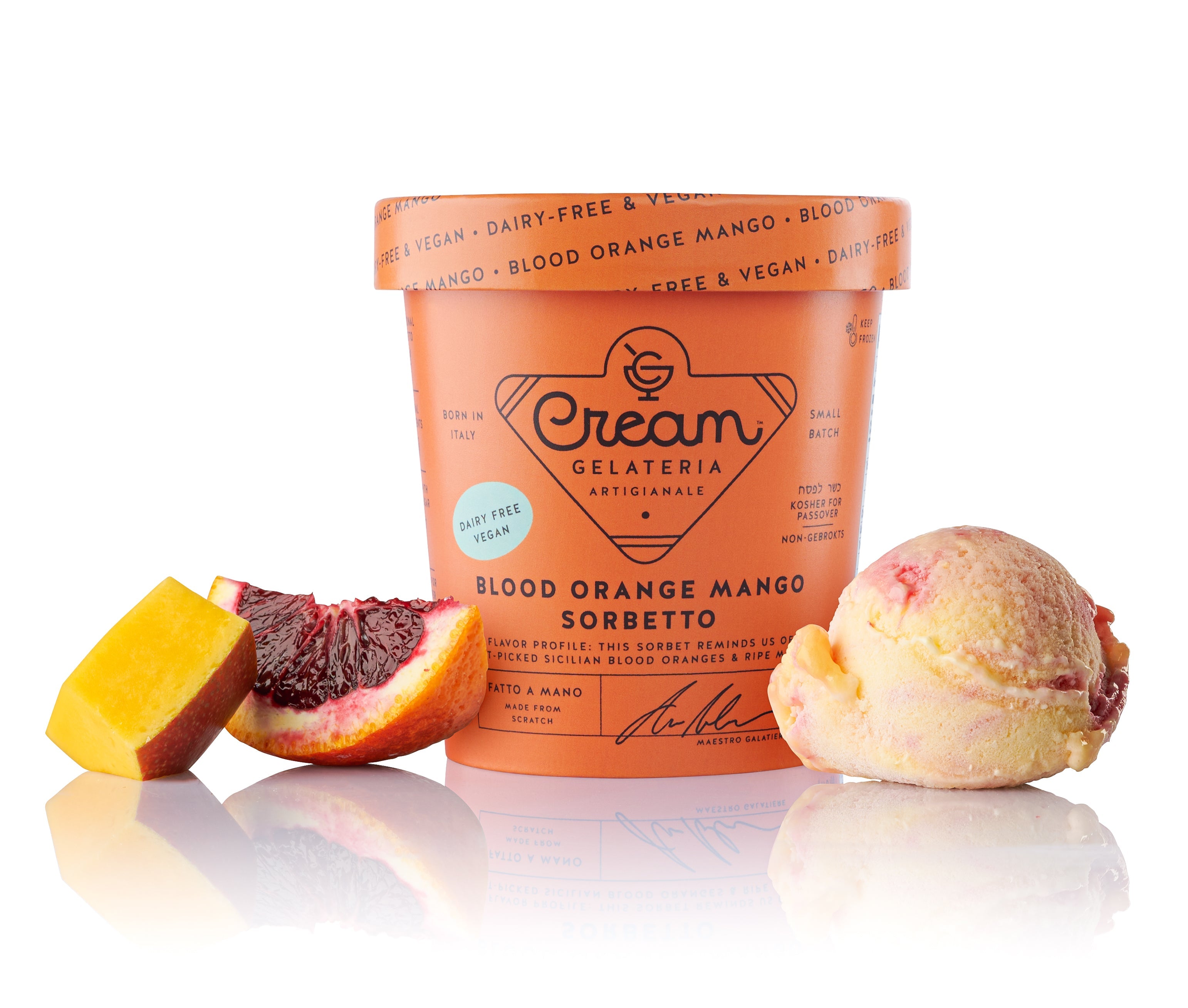 Cream Sorbetto - Blood Orange Mango