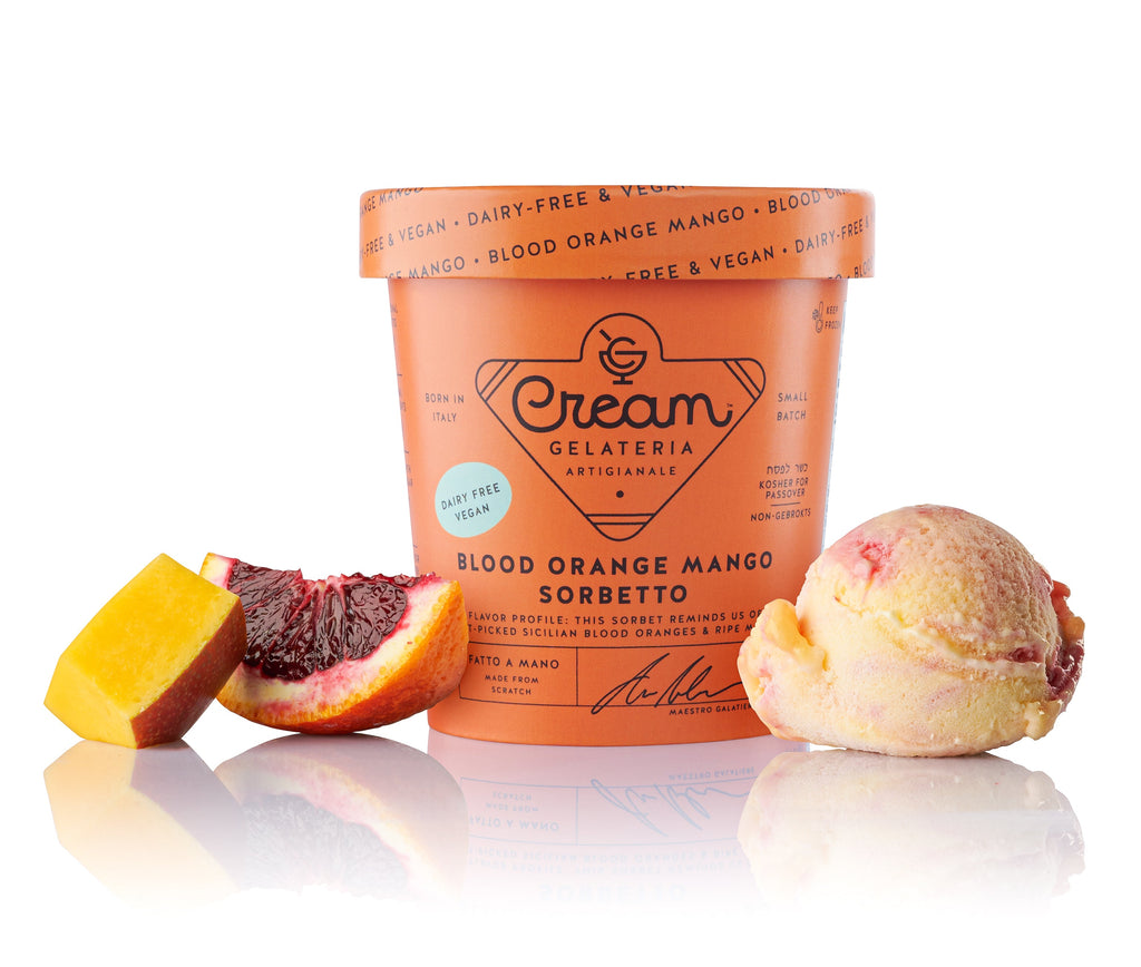 Cream Sorbet - Blood Orange Mango