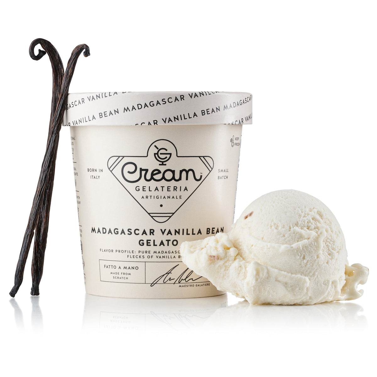 Cream Gelato - Madagascar Vanilla
